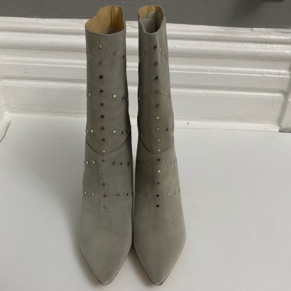 IRO Milow Studded Suede Boots - Picture 8 of 9
